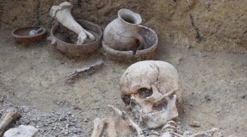 Новости » Общество: Исследователи проверят гены найденных на раскопках в Крыму останков людей и животных