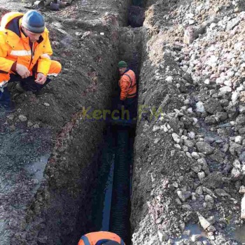 Керченский водоканал завершил замену канализации по Буденного