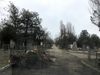 Невозможно даже проехать: керчане пожаловались на свалки мусора на кладбище в Аршинцево