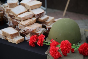 В Керчи прошла Всероссийская акция «Блокадный хлеб»