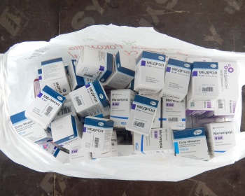 Из Украины в Крым пытались ввезти 160 упаковок лекарств