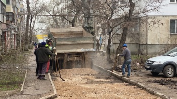 Около дома на Еременко,38 скоро появится новая заасфальтированная дорога