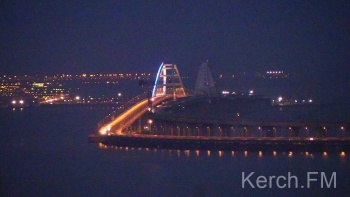 Новое освещение будет на дороге к Крымскому мосту со стороны Кубани