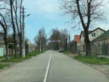 Дорожная разметка еще появилась и на улице Островского в Керчи