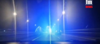 Новости » Общество: Новая подсветка на Крымском мосту слепит водителей