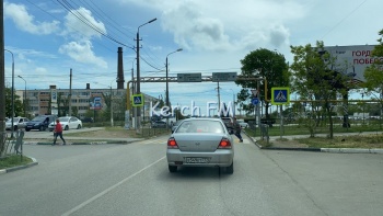 Керчане жалуются на новую дорожную разметку на Ворошилова