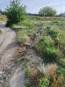 Новости » Общество: Еще одна речка чистой воды появилась на Семи Ветрах