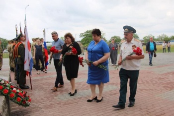 Новости » Общество: В Керчи почтили память партизан и подпольщиков