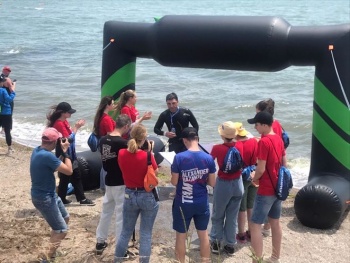 Новости » Спорт: Этап чемпионата мира по плаванию в открытой воде прошёл в Керчи