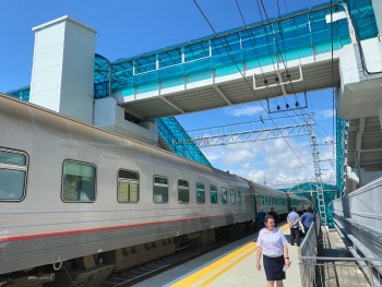 Станция Керчь-Южная открыта: прибыл первый поезд