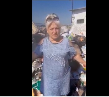 Новости » Общество: Свалка мусора выше человеческого роста – люди записали обращение к Аксенову
