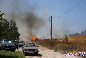 МЧС прогнозирует сильные природные пожары в Крыму