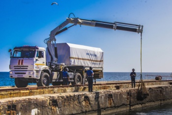 Новости » Общество: Со дна Чёрного моря подняли более 7000 снарядов времён ВОВ