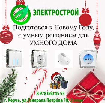 В Новый год с умным решением для УМНОГО ДОМА!