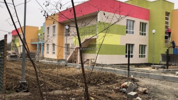 Новости » Общество: На финишной прямой – в Керчи готовят к сдаче новый детсад в Аршинцево