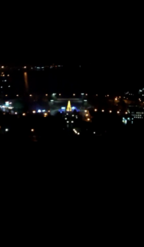 Новости » Общество: Отмечающим на Митридате в Керчи Новый год погасили огни в 2 ночи