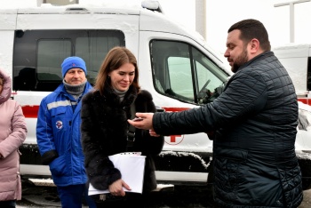 Новости » Общество: Еще 43 новых автомобиля скорой помощи поступили в Крым