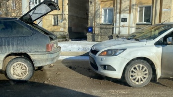 В Керчи столкнулись «LADA» и «Ford»