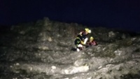 Новости » Криминал и ЧП: Подросток застрял на 15-метровой отвесной скале в Крыму