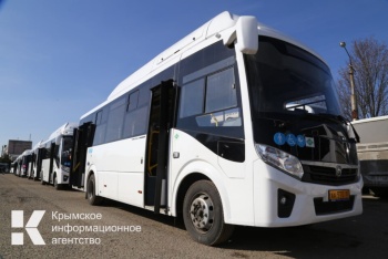 Керчь получила 20 новых автобусов с кондиционерами
