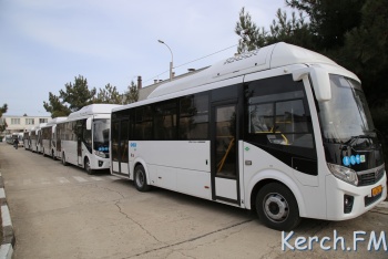 Новые автобусы выйдут на маршруты Керчи через месяц