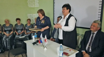 Новости » Общество: Отделение «Красного Креста» в Керчи поздравили со 155-летием создания организации
