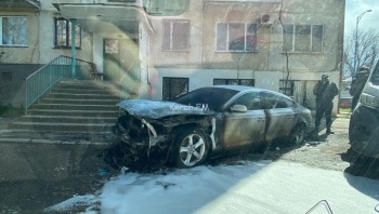 Полиция нашла керчанина, который поджег «AUDI A5» на Кирова