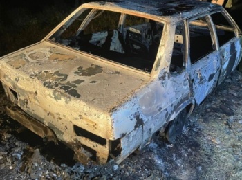 Новости » Криминал и ЧП: В багажнике сгоревшего автомобиля в Крыму нашли тело