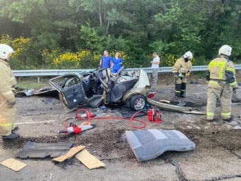 В Крыму произошла страшная авария с участием 4 авто