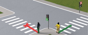 Новости » Общество: Водители просят напомнить керчанам как переходить перекрестки