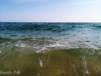 Новости » Общество: Самое чистое море на Керченском полуострове в районе Опука