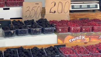 Новости » Общество: Обзор цен на овощи и фрукты на рынке около СРЗ на 8 сентября
