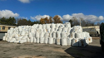 Свыше 40 тысяч тонн посыпочного материала для дорог заготовили в Крыму на зиму