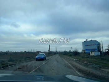 Водители, внимательнее: на дороге в Героевку есть препятствия