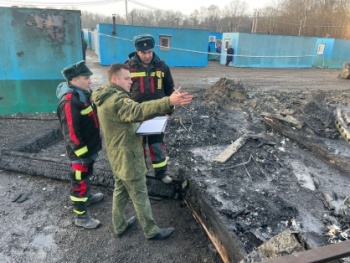 Под Севастополем при пожаре в строительном городке погибли 7 человек