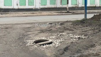 Водители, внимательнее: на Гудованцева в Керчи находится открытый люк