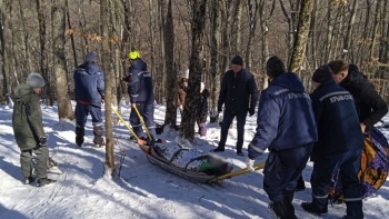 За выходные 8 крымчан получили серьезные травмы при катаниях на тюбинге в горах