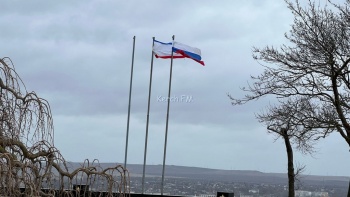 Новости » Общество: На горе Митридат в Керчи появится еще один флаг