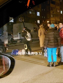 Новости » Криминал и ЧП: На Ульяновых в Керчи сбили пешехода