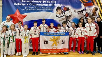 Больше 20 медалей привезли керчане с турнира по Тхэквондо из Москвы