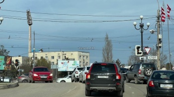На Еременко в Керчи отключили светофоры