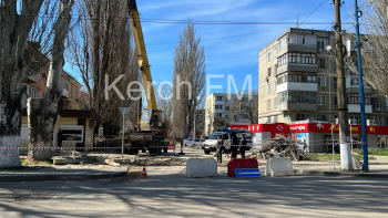 Проезд на Нестерова закрыт: на ул. Орджоникидзе пилят тополя