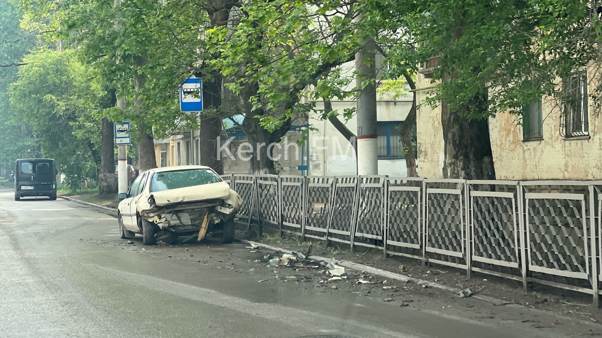 Ночью в Керчи произошла серьезная авария - Новости Керчи на сайте -  kerch.citysn.com