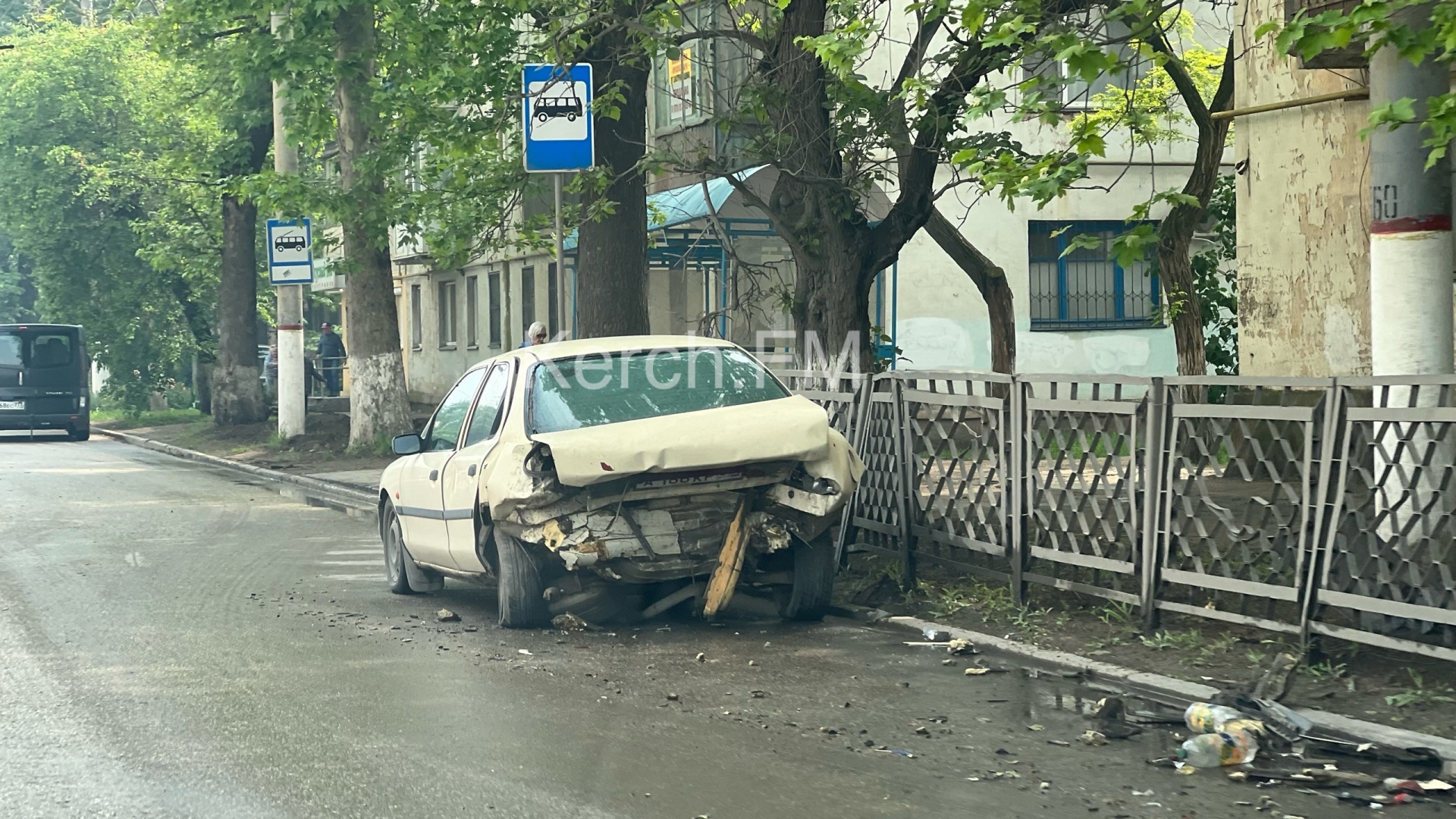 Ночью в Керчи произошла серьезная авария » Керчь.ФМ