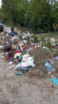 Новости » Общество: Аршинцевское кладбище завалено мусором, - читатели