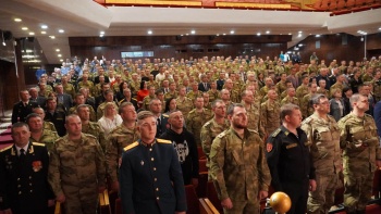 Новости » Общество: В Керчи отметили 5-летие образования 115 отдельной бригады особого назначения
