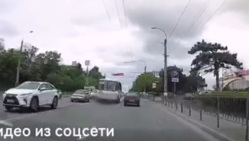 Новости » Общество: В Крыму оштрафовали водителя, видео с нарушением которого выложили в соцсети