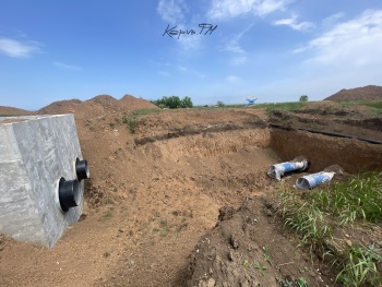 Новости » Общество: Когда в Керчь придет вода по обещанным трубам?
