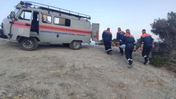 Новости » Криминал и ЧП: Спасатели эвакуировали женщину, пострадавшую на тропе Голицына
