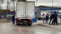 Новости » Общество: Почти 150 грузовиков ждут очередь на Керченской переправе